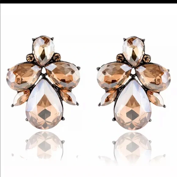 Crystal Swarovski earrings NWT - Picture 1 of 2